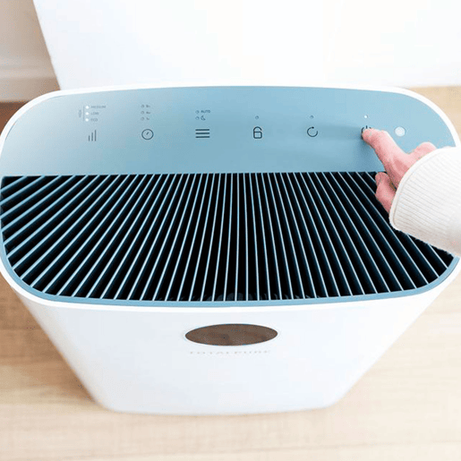 Cecotec Purificador de ar com 400 CADR, 130 m³ de cobertura, ecrã LED e controlo por Wi-Fi.