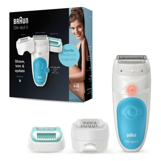 Depiladora Elétrica Braun 5610 Sensosmart Silkepil 5 Branco