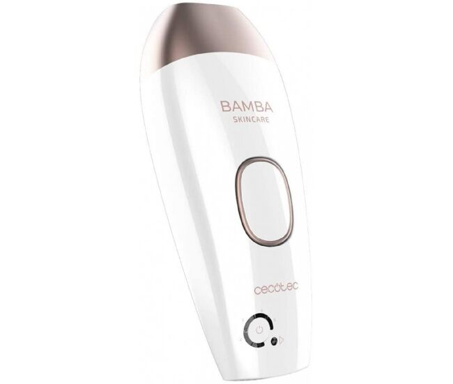 Cecotec depiladora ipl bamba skincare ipl quartz. luz pulsada 120.000 disparos, lámpara de cuarzo