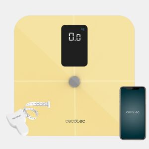Cecotec Balança de Banho com APP Surface Precision 10400 Smart Healthy Vision Yellow