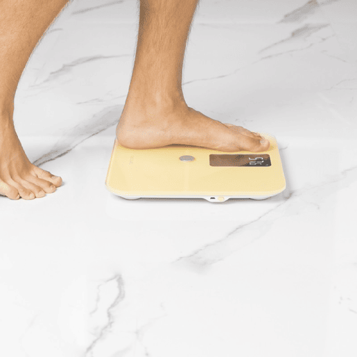 Cecotec Balança de Banho com APP Surface Precision 10400 Smart Healthy Vision Yellow