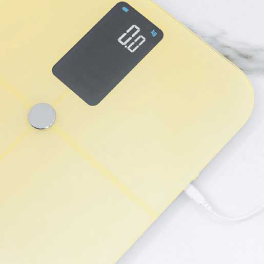 Cecotec Balança de Banho com APP Surface Precision 10400 Smart Healthy Vision Yellow