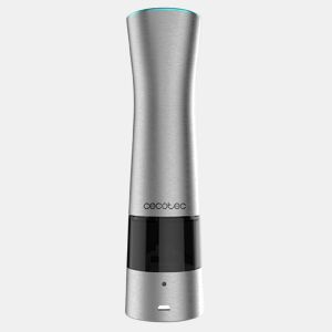 Cecotec Moinho elétrico de aço inoxidável com função Press, ao pressionar começa a moer automaticamente.