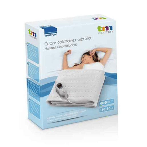 Cobertor Elétrico Elétrico Capa para colchão elétrico 60 W (150 x 80 cm)