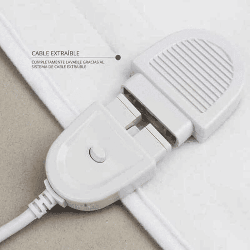 Cobertor Elétrico Elétrico Capa para colchão elétrico 60 W (150 x 80 cm)