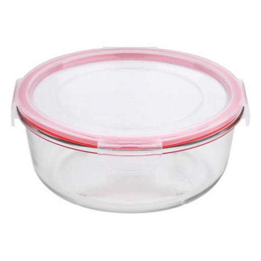 Lancheira Hermética San Ignacio Vermelho Vidro de Borosilicato (1,2 L)