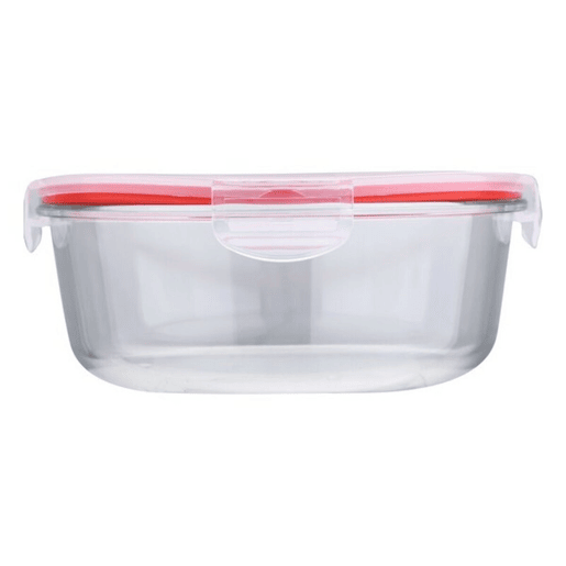 Lancheira Hermética San Ignacio Vermelho Vidro de Borosilicato (1,2 L)