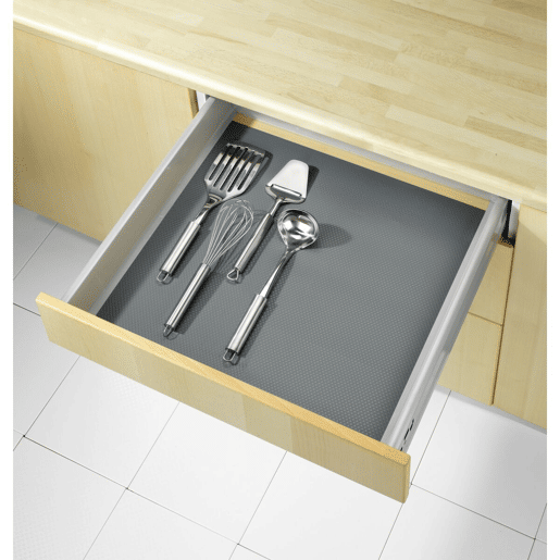 Tapete Antiderrapante Wenko 47040100 Gavetas Cinzento (50 x 150 cm)
