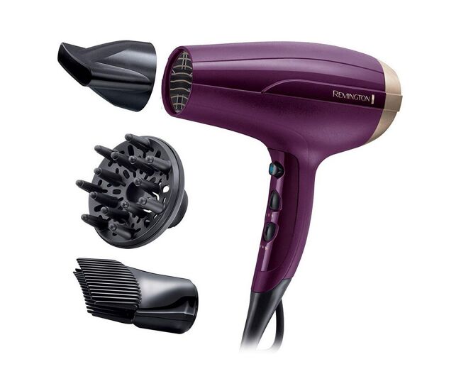 Secador de pelo remington púrpura 2300w