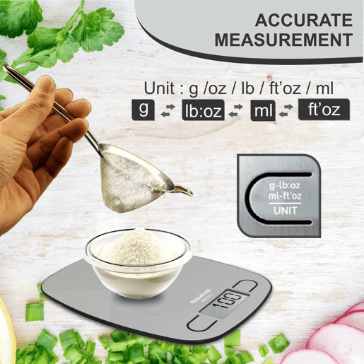 Balança de Cozinha Taurus EASY INOX Aço inoxidável