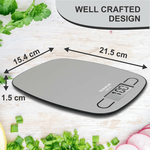Balança de Cozinha Taurus EASY INOX Aço inoxidável