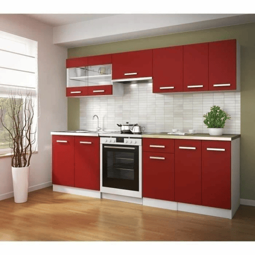 Armário 80 x 31 x 55 cm Cristal Melamina PVC