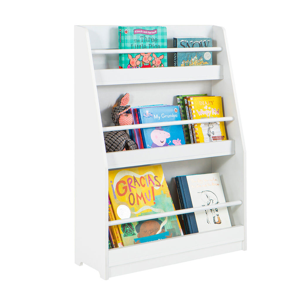Librería para Niños de estante de 3 Niveles KMB45-W SoBuy