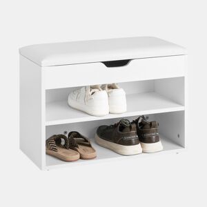 Sapateira Banqueta Banqueta Puff Box Bench Shoe Shelf ,Chifonier FSR25-W SoBuy
