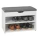 Banco Zapatero FSR25-HG SoBuy Banco Zapatero FSR25-HG SoBuy Gris