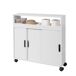 SoBuy Carro Multiuso con Ruedas para Baño BZR02-W SoBuy Carro Multiuso con Ruedas para Baño BZR02-W Blanco