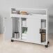 SoBuy Carro Multiuso con Ruedas para Baño BZR02-W SoBuy Carro Multiuso con Ruedas para Baño BZR02-W Blanco