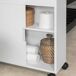 SoBuy Carro Multiuso con Ruedas para Baño BZR02-W SoBuy Carro Multiuso con Ruedas para Baño BZR02-W Blanco