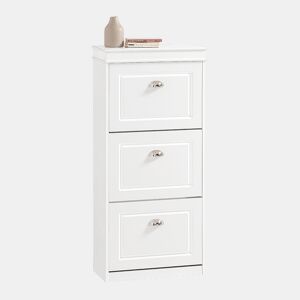 Sapateira com 3 portas basculantes Sapateira estreita organizadora de sapatos FSR94-W SoBuy PT