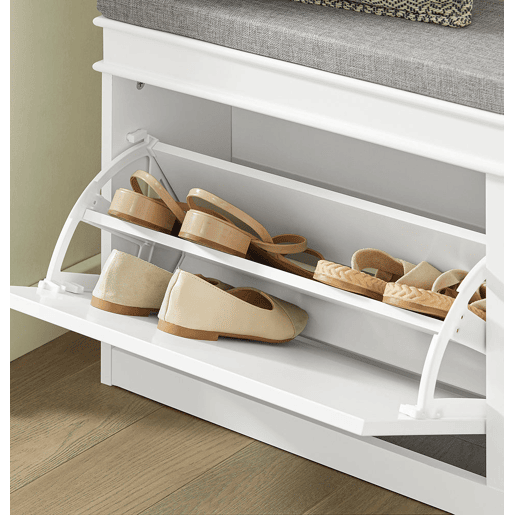 Bancada para sapateira com 2 gavetas,Bancada para sapateira com 2 gavetas FSR64-W SoBuy PT