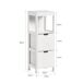 Armario para Baño 1 Estante y 2 Cajones FRG127-W SoBuy 30 Armario para Baño 1 Estante y 2 Cajones FRG127-W SoBuy 30 Blanco