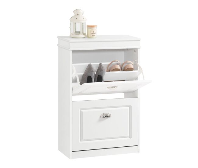 Zapatero con 2 puertas organizador para zapatos fsr78-w sobuy es