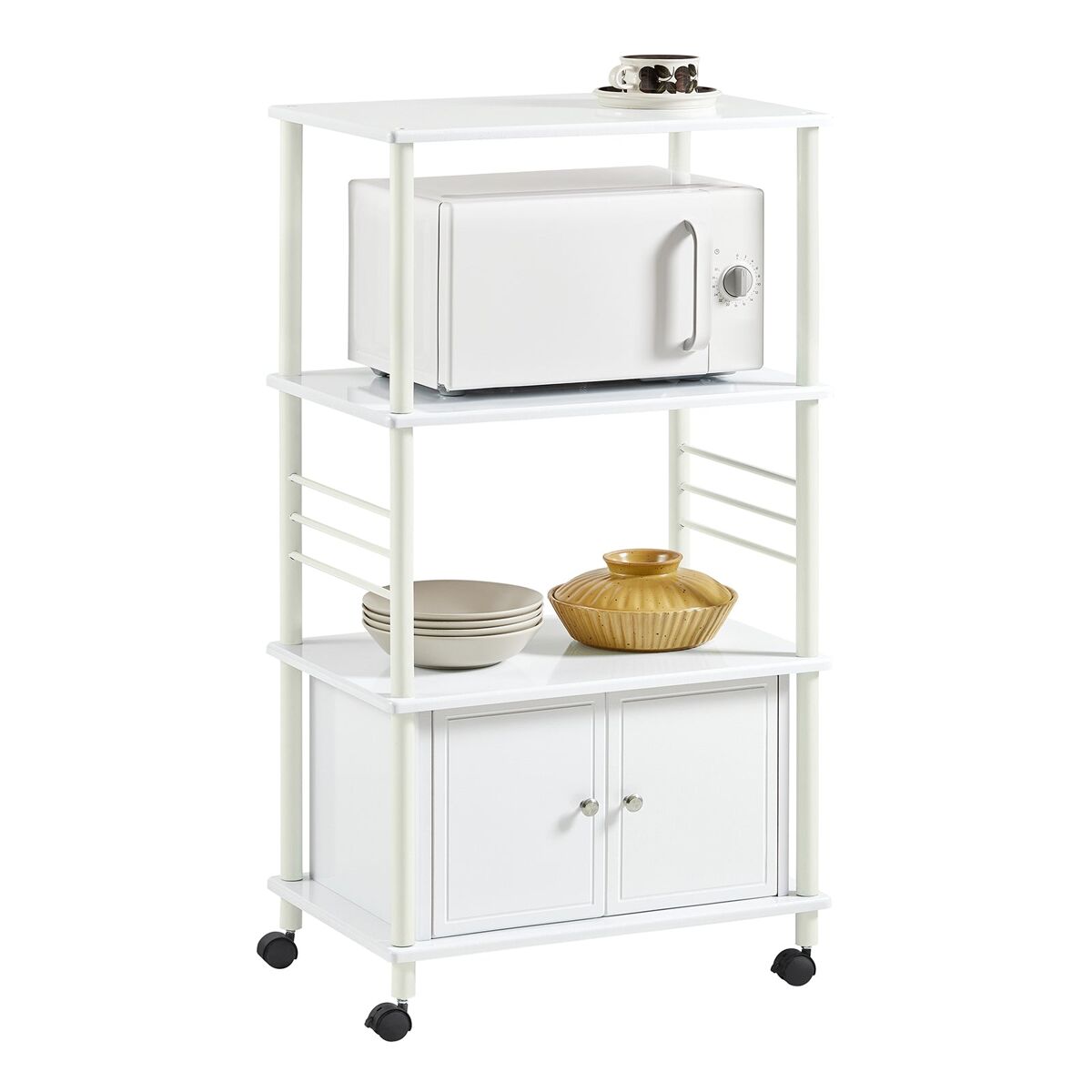 Estante de Cocina con Ruedas FRG12-W SoBuy 60