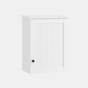 Armário de parede com 2 prateleiras Armário de casa de banho multiusos BZR19-W SoBuy PT