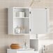 Armario de Pared con 2 estantes BZR19-W SoBuy Armario de Pared con 2 estantes BZR19-W SoBuy Blanco
