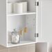 Armario de Pared con 2 estantes BZR19-W SoBuy Armario de Pared con 2 estantes BZR19-W SoBuy Blanco