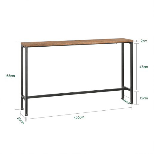 SoBuy Mesa de entrada Mesa de consola FSB19-N