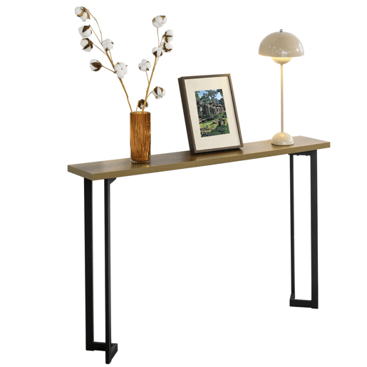 SoBuy Mesa de entrada Mesa de consola estructura metálica estilo industrial FSB50-PF