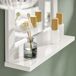 2 en 1 Espejo y Estante de Baño FRG129-W SoBuy 40x10 2 en 1 Espejo y Estante de Baño FRG129-W SoBuy 40x10 Blanco