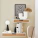 Estante de Pared con Cajón Estilo Moderno FRG92-WN SoBuy Estante de Pared con Cajón Estilo Moderno FRG92-WN SoBuy Madera
