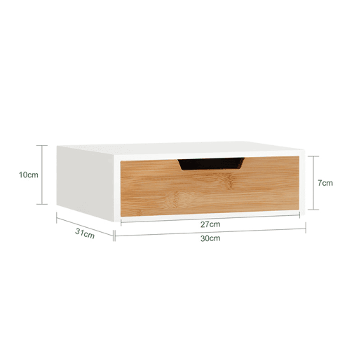 Suporte para café, cápsulas de café ou saquetas de chá, com 1 gaveta FRG179-WN SoBuy PT