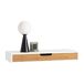 SoBuy Estante de Pared con Cajón para la Salón FRG93-WN SoBuy Estante de Pared con Cajón para la Salón FRG93-WN Madera