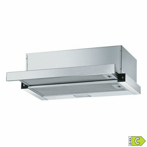 Extrator Convencional Mepamsa Slimline 60X 60 cm 290 m³h 65W C Aço inoxidável