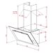 Campana Decorativa Teka DVT78660TBS Campana Decorativa Teka DVT78660TBS Blanco