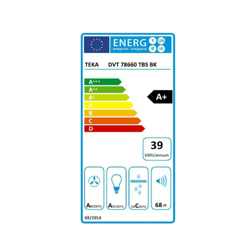 Extrator Convencional Teka 112930042 70 cm 700 m3h 61 dB 280W Branco A+