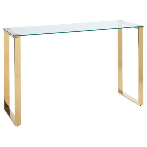 Consola TILON Vidro de segurança (temperado) Dourado