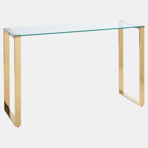 Consola TILON Vidro de segurança (temperado) Dourado