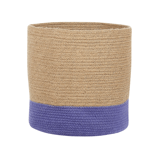 Conjunto de 2 cestos BULANIK Juta Violeta Conjunto de 2 cestos BULANIK Juta Violeta