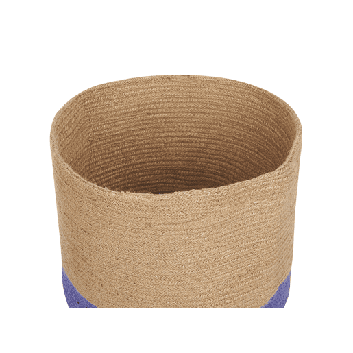 Conjunto de 2 cestos BULANIK Juta Violeta Conjunto de 2 cestos BULANIK Juta Violeta