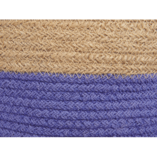 Conjunto de 2 cestos BULANIK Juta Violeta Conjunto de 2 cestos BULANIK Juta Violeta