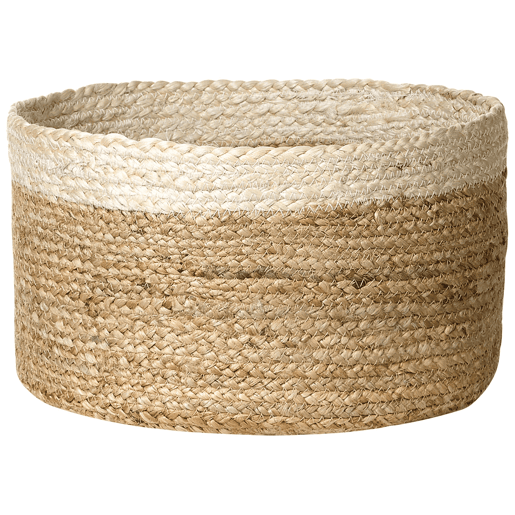 Conjunto de 3 cestos TAJORI Juta Natural