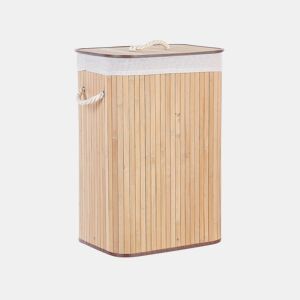 Cesto KOMARI Madeira de bambu Castanho claro
