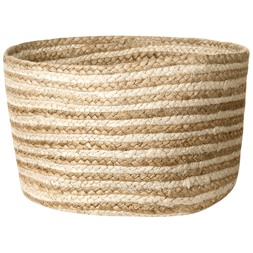 Conjunto de 3 cestos KAHU Juta Natural