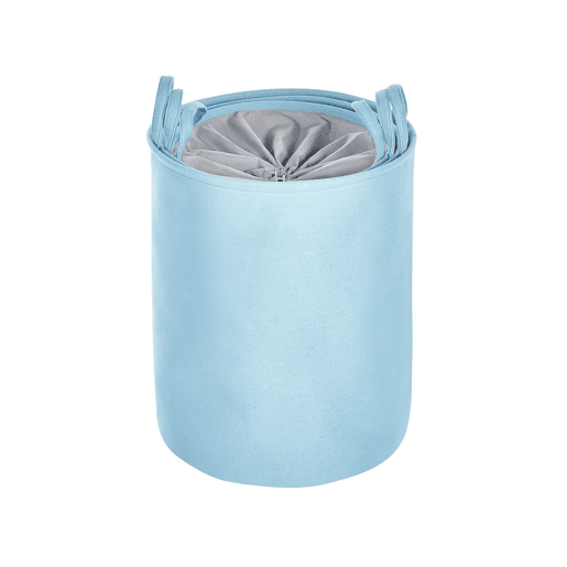 Conjunto de 3 cestos ARCHA Algodão Azul claro Conjunto de 3 cestos ARCHA Algodão Azul claro