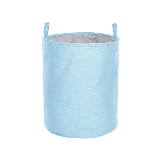 Conjunto de 3 cestos ARCHA Algodão Azul claro Conjunto de 3 cestos ARCHA Algodão Azul claro
