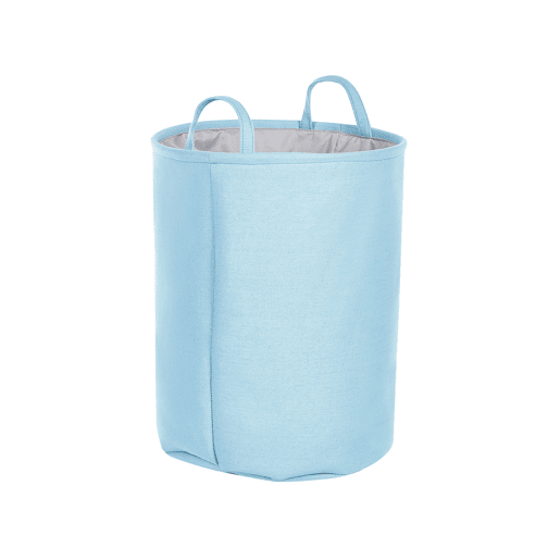 Conjunto de 3 cestos ARCHA Algodão Azul claro Conjunto de 3 cestos ARCHA Algodão Azul claro